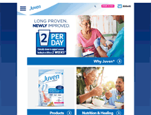 Tablet Screenshot of juven.com